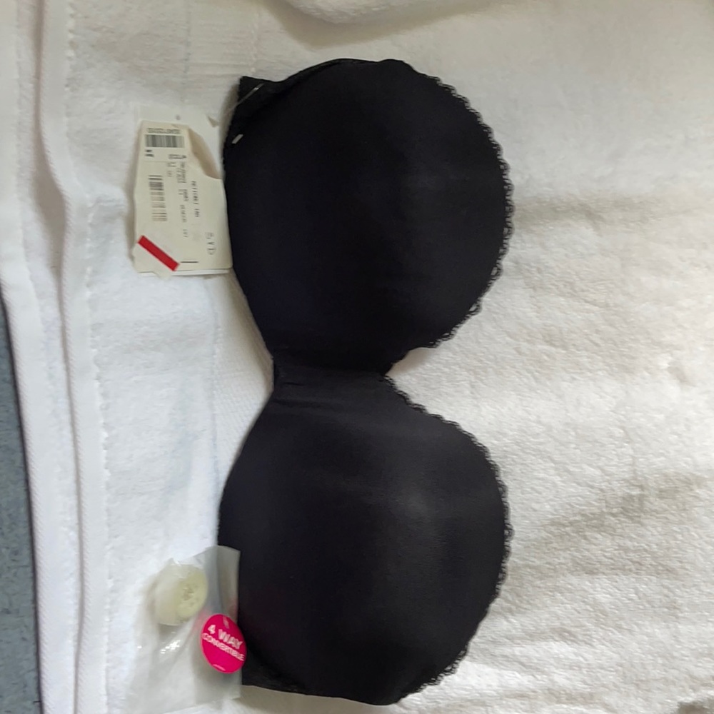 4-WAY CONVERTIBLE BRA W/CLEAR STRAPS 38D